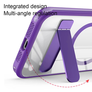 Listo para enviar funda protectora magnética de carga inalámbrica de lujo con soporte de Metal para <span class=keywords><strong>iPhone</strong></span> 16 15 14 <span class=keywords><strong>13</strong></span> 12 <span class=keywords><strong>11</strong></span> - Product Image 2