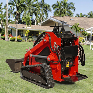 EPA Engine <strong>Kubota</strong> Euro 5/EPA Skid Steer <strong>Loader</strong> with <strong>Front</strong> End New Backhoe Excavator and Lawn Mower 0.12m <strong>Bucket</strong> Capacity - Product Image 2