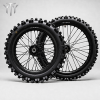 2026 Sur-Ron Light Bee 2ème Génération Kit de Conversion Roues Enduro pour Vélo Électrique 16/19 Pouces, Moyeux en Aluminium CNC Noir, Pneus de Moto Tout-Terrain