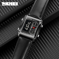 Jam tangan elektronik anak olahraga, arloji Fashion multifungsi pria penjualan pabrik jam tangan Digital Led 30M SKMEI 1868