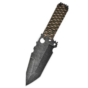 มีดต่อสู้คุณภาพสูงทำจากเหล็กกล้าไร้สนิม ใบมีดตรง ปรับแต่งได้สำหรับงาน DIY และ OEM - Product Image 5