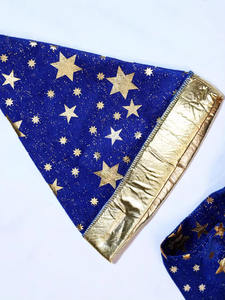 Disfraz de Bruja Estrella Negra con Capa Azul para Halloween para Adultos, Capa de Rey, Caballero, Mago o Bruja - Product Image 4