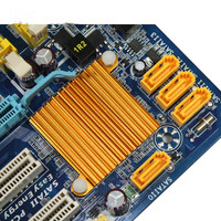 Placa base para ordenador de sobremesa GIGABYTE GA-G31M-ES2C, G31, Socket LGA 775, para Core 2, DDR2, 4G, Micro ATX, Original, usada, G31M-ES2C