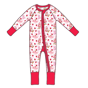 Piyama serat bambu anak-anak, baju monyet bayi bambu lembut dan nyaman bercetak gaya - Product Image 4