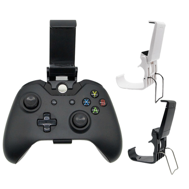 Universal Mobile Phone Stand for Xbox One Controller Foldable Hand Grip Holder for XboxOne Adjustable Gamepad Mount Clip Holders