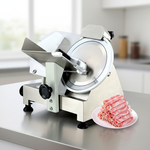 Máquina Cortadora de Carne Congelada Semiautomática Comercial de 12 Pulgadas, Máquina Automática para Cortar Carne, Rebanadora de Carne Congelada - Product Image 1