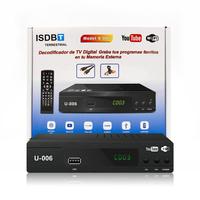 Prix du fabricant ISDB T Set Top Box Décodeur De TV HD Digital Modulator Set Top Box U-006
