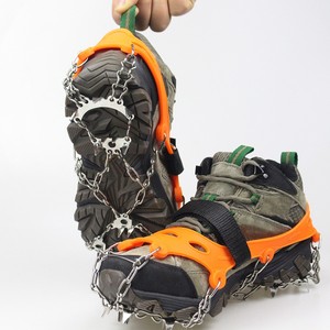 Crampons antidérapants à 19/23 dents pour chaussures, chaînes à crampons pour l'escalade, l'alpinisme, la randonnée, la pêche sur glace en hiver - Product Image 2