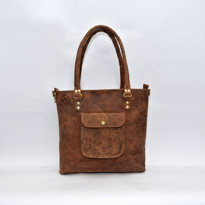 Bolso de Mano y Bandolera de Cuero para Mujer, Diseño Personalizado, Forro Resistente al Agua de Poliéster para Uso Diario en Todas las Estaciones LTB-01 - Product Image 1