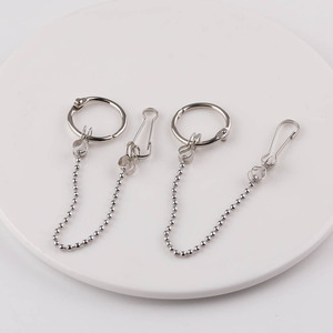 Double-Headed Chain <b>Earring</b> Findings Metal Plated Round For <b>Earring</b> Making DIY Jewelry Accessories - Product Image 4