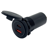 Offre Spéciale double charge rapide 100W PD 3.0 36W QC3.0 chargeur de voiture prise de USB-C modifiée 12-24V tension chargeur de voiture rapide