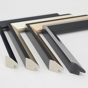 Hình ảnh khung đúc mộc mạc màu gỗ Polystyrene tùy chỉnh nhựa bán buôn 2001 Series mới sang trọng biểu tượng tùy chỉnh CN; gua - Product Image 1