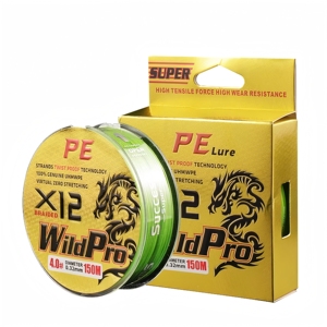 Wildpro <span class=keywords><strong>สาย</strong></span>เบ็ด <span class=keywords><strong>PE</strong></span> ถัก12เส้น150ม., <span class=keywords><strong>สาย</strong></span>เอ็น<span class=keywords><strong>ตก</strong></span><span class=keywords><strong>ปลา</strong></span>ทนต่อการกัดแน่นทนต่อการฉีกขาดสำหรับปลาเทราท์และเบส - Product Image 6
