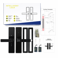 Sistema de Cerradura Inteligente con Huella Dactilar Auvinx Tuya TTLock con Control por Aplicación para Administración de Propiedades de Alquiler de Apartamentos y Proyectos Hoteleros