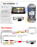 Caméra de recul pour voiture BMW X5 X6 E90 E91 E92 E93 E70 E71 F10 F11 F15 F16 F30 F31 F34, moniteur étanche AHD 1080P 2K