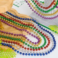 Multi-festival feest kralenketting carnaval Ierse dag Halloween Valentijn Kerstmis Nieuwjaar plastic kralen verkleedaccessoires