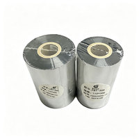 Pita Resin Lilin Daya Rekat Tinggi Pita Transfer Termal TTR Anti Gores untuk Label Sintetis PP PET Efek Pencetakan Stabil
