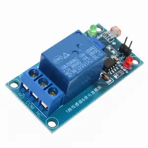 Sensor de luz 12V Interruptor LDR Módulo de relé fotorresistor Módulo de detecção de luz Sensor