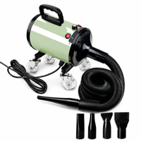 Sèche-cheveux pour le detailing automobile 2800W 30-70 ° Souffleur réglable C avec tuyau de 5 m et base mobile à roulettes par POLARBEAR