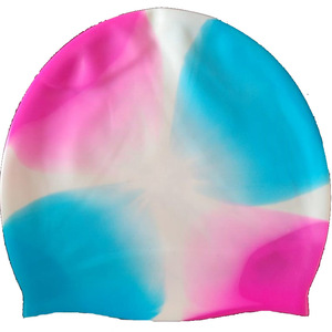 Gorros de Natación de Silicona Elástica <span class=keywords><strong>Impermeable</strong></span> para Mujeres y Hombres, Gorros de <span class=keywords><strong>Piscina</strong></span> Flexibles para Proteger las Orejas y el Cabello para Adultos y Niños - Product Image 6