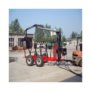 مقطورة تحميل مع رافعة - Product Image 3