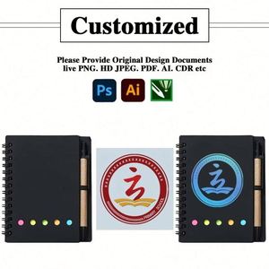 Promotion Custom Logo Business Gifts and <b>Set</b> Spiral <b>Notebook</b> With Pen Planner Binder <b>Notebooks</b> for Gift - Product Image 2