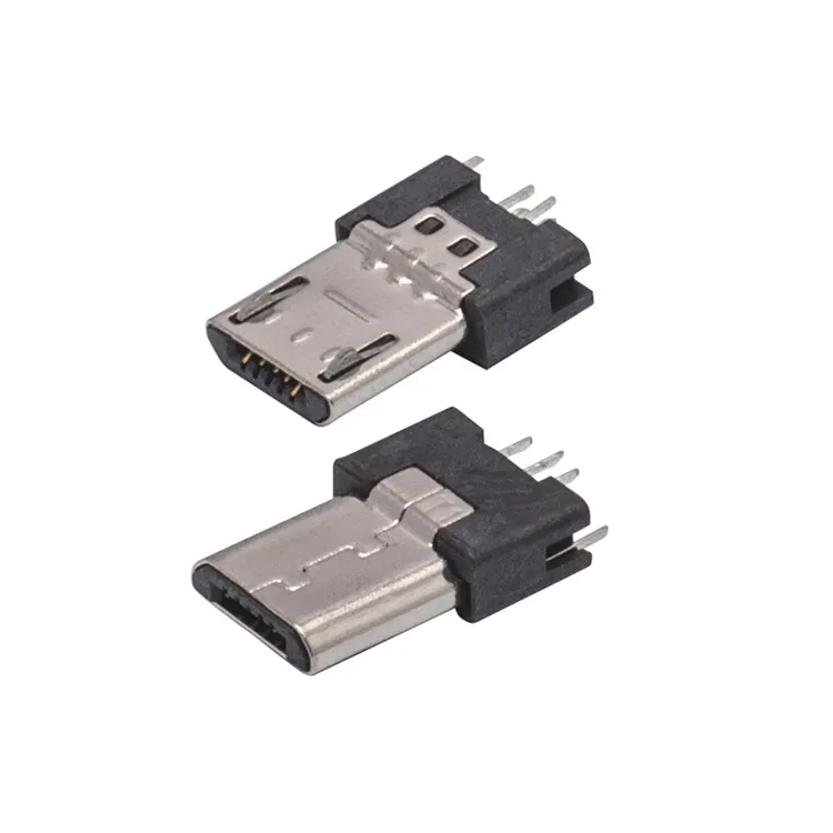 โรงงานขายส่ง Micro USB3.0 B ประเภทหญิงแนวนอน135องศามินิ Usb เชื่อมต่อ SMT Micro Usb เชื่อมต่อ