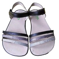 Sandales plates en cuir véritable pour femmes TipsieToes, sandales plates à enfiler tendance pour femmes, sandales plates pieds nus pour femmes, chaussures pour femmes 2022, grandes tailles 45 46
