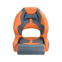 Nouveau siège de conduite et de navigation marin en cuir et éponge, pivotant et mobile pour yacht et bateau