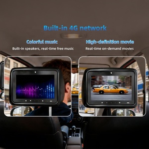 Écran tactile publicitaire pour appuie-tête de taxi 10,1 pouces, Android 12-24V, 4G WIFI, affichage arrière pour la mobilité intelligente - Product Image 5
