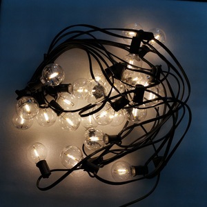 Ấm Vòng hoa Đèn Chuỗi Năng Lượng Mặt Trời Điện 0.5W 2200K Quả Cầu Bóng Đèn Chuỗi Ánh Sáng Tùy Chỉnh Rõ Ràng Thủy Tinh Đầy Màu Sắc Ánh Sáng Cho Giáng Sinh - Product Image 5