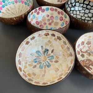 使い捨ての玄関キー収納プレート、ココナッツの殻のボウル、家の装飾、モダンなスタイル - Product Image 2