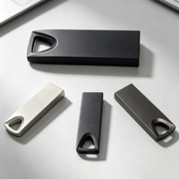 Clé USB Métallique Étanche Haute Vitesse Mini USB 2.0 8 Go 16 Go 32 Go 64 Go Clé USB Promotionnelle