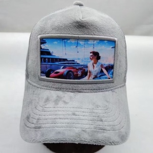 Top Quality Mesh Sports Caps Candy Liu Velvet Trucker Hats Cap Revenite Velvet Cap Customized Picture <strong>Print</strong>