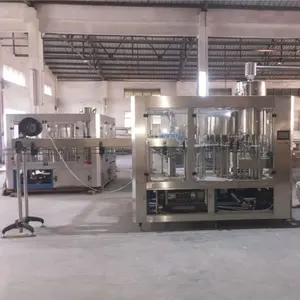 Automatic Bottle Filling Line XGF24-24-8 3 in 1 water filling machine for water bottles pet water bottle filling machine price