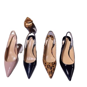 Zapatos Casuales de Diseñador ODM 2026 para Mujer, Zapatos de Tacón Alto para Mujer, Tacones de Aguja con Estampado de Leopardo - Product Image 1