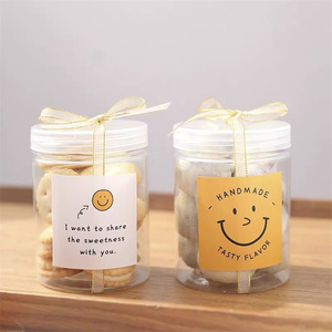 Pegatinas rectangulares adhesivas de cara bonita de 25 hojas para entrega de comida rápida, embalaje para manualidades, caja de regalo, sellado de velas de agradecimiento - Product Image 3