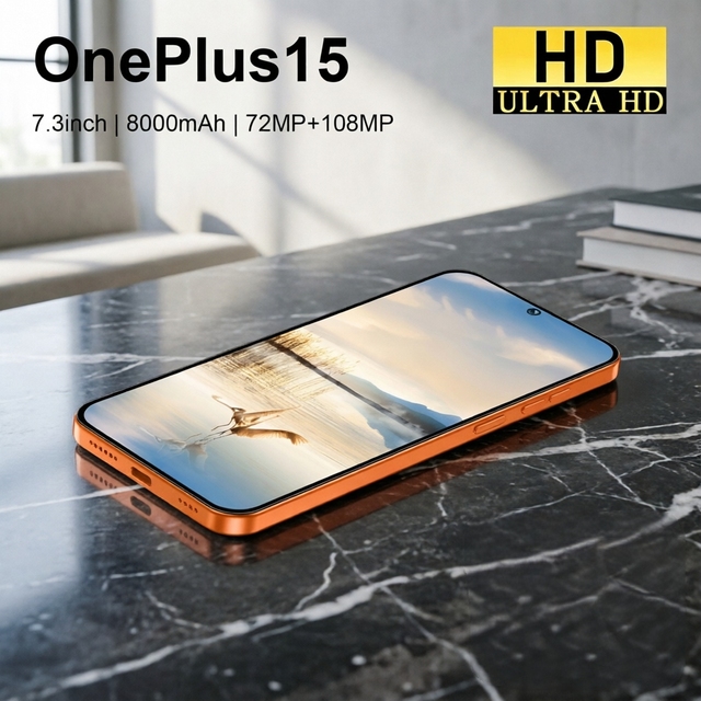 Highly Recommend One Plus15 Android 15 5G Network 108MP Rear Camera | 16GB RAM + 1TB ROM Dual SIM Global Market