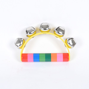 Wholesale Colorful Half-circle Handbell Children's Hand-held <b>Bell</b> <b>Baby</b> Rattles 5 <b>Bells</b> Newborn Musical Instrument - Product Image 4