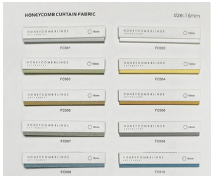 Persianas de Panal de Abeja, Tela Opaca Celular, Cortinas Plegables para Ventanas con Protección UV, Diseño Moderno y Ecológico - Product Image 2