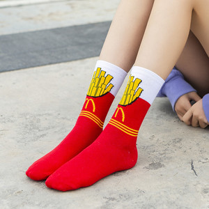 <span class=keywords><strong>Calcetines</strong></span> Divertidos de Punto con Diseño de Frutas y Alimentos, <span class=keywords><strong>Calcetines</strong></span> de Algodón de Colores con Patrón de Huevo, Novedad, Bonitos, para Uso Diario, <span class=keywords><strong>Calcetines</strong></span> de Compresión para <span class=keywords><strong>Mujer</strong></span> - Product Image 5
