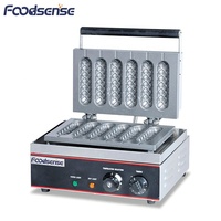 Gaufrier Commercial Rotatif en Acier Inoxydable « Bubble Egg Waffle » Miniature, Meilleures Ventes, Prix de Gros