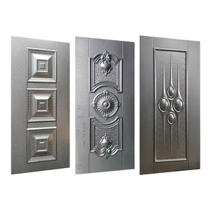 ABYAT-Molde de hoja de acero galvanizado para puerta, diseño moderno, piel de puerta Interior para puertas de seguridad