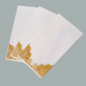 Servilleta biodegradable segura para alimentos impresa, servilletas de lino a granel, servilletas de lino personalizadas como servilletas - Product Image 1