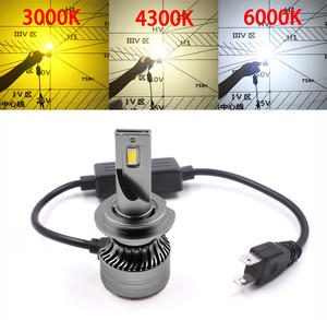 X3 60W 8000LM 12V H7 <span class=keywords><strong>Phare</strong></span> Led H1 H3 H4 H7 H8 H11 9005 9006 9012880 Lampe H7 Led <span class=keywords><strong>Phare</strong></span> Brouillard Ampoule H4 Luces Led Auto - Product Image 2