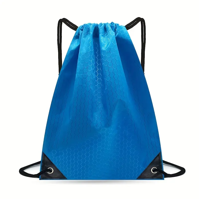 YR personalizado al por mayor reutilizable impermeable Oxford Material poliéster nailon regalo bolsa de zapatos con cuerda de tracción para senderismo deporte gimnasio