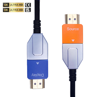 Vente en gros AOC HD 10m 50m 300m de long HDMI2.1 4k120Hz 8k60Hz câble 48Gbps câble vidéo câble à fibre optique pour mobile à TV ps5