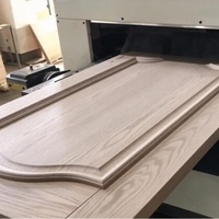 Machine de ponçage automatique pour portes en bois irrégulières, équipement professionnel de production pour le travail du bois, finition de surface des portes en bois
