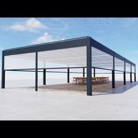 Pergola à lames orientables motorisée électrique manuelle personnalisée par le fabricant, rideaux, écran, pavillon, gazebo, catégorie de produits