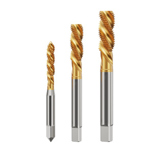 Hashen Machos de Roscar Métricos Sin Restos de Zinc M2.5 M3 M4 M5 M6 M8 M10 M12 M30 Recubiertos de Titanio para Metales No Ferrosos - Product Image 1